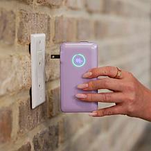 "As Is" Boundless 10,000 mAh Power Bank w/AC Plug & Retractable Typ...