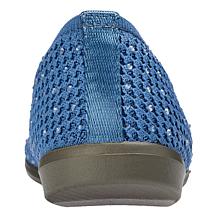 "As Is" BZees Kallie Mesh Knit Rhinestone Flat