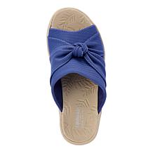 "As Is" Bzees Sandbar Machine Washable Stretch Fabric Knotted Sandal