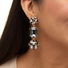 "As Is" C Wonder by Christian Siriano Crystal Ball Drop Earrings