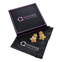 "As Is" C Wonder by Christian Siriano Flower Drop Earrings