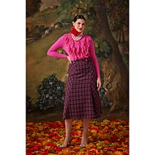 "As Is" C Wonder by Christian Siriano Ruffled Pullover Sweater