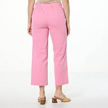 "As Is" C Wonder by Christian Siriano Stretch Twill Wide-Leg Pant