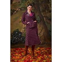 "As Is" C Wonder by Christian Siriano Tweed A-Line Midi Skirt