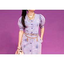 "As Is" C Wonder Chain Charm Belt