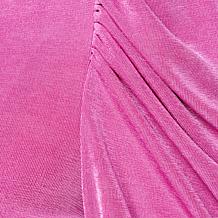 "As Is" C Wonder Mock Neck Shirred Puff Sleeve Top