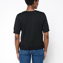 "As Is" C Wonder Ruffle Cardigan