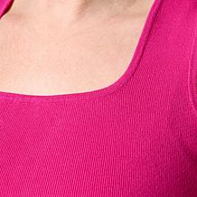 "As Is" C Wonder Square-Neck Sweater Knit Tank