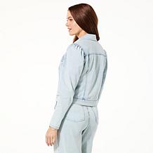 "As Is" C Wonder Wonder Stretch Puff-Shoulder Jacket