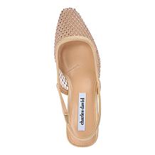 "As Is" Charles by Charles David Shine Rhinestone Slingback Pump
