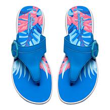 "As Is" Clarks Cloudsteppers® Breeze Cove Toe Post Sandal