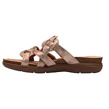 "As Is" Clarks Collection April Rae Adjustable Slide Sandal