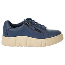 "As Is" Clarks Collection Mykah Joy Leather Casual Sneaker
