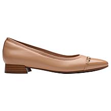 "As Is" Clarks Collection Natalyn Dusk Slip-On Leather Dress Shoe