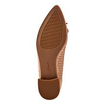 "As Is" Clarks Collection Natalyn Step Slip-On Leather Dress Shoe