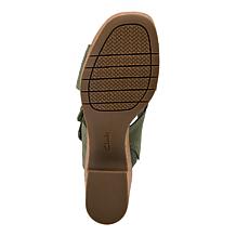"As Is" Clarks Collection Nerisa West Slingback Wedge Sandals