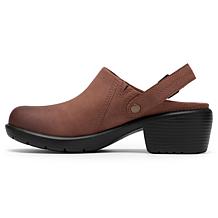 "As Is" Clarks Kynnznie Leather Mule