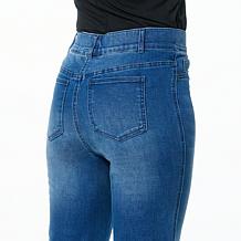 "As Is" Colleen Lopez Bootylifter Bootcut Stretch Denim Pant