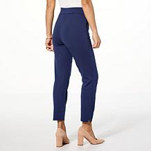 "As Is" Colleen Lopez Perfect 10 Slim Leg Crop Ponte Pant