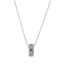 "As Is" Colleen Lopez Sterling Silver Birthstone Pendant with Chain