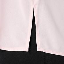 "As Is" Colleen Lopez Woven Ruffled Blouse