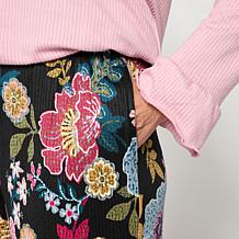 "As Is" Comfort Code 2-piece Hacci Ribbed Knit PJ Set