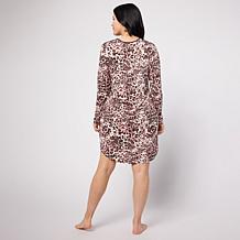 "As Is" Comfort Code Peach Jersey Lace Sleepgown