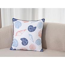 "As Is" Concierge Collection 3-piece Cotton Coastal Printed Pillow ...