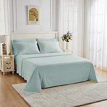"As Is" Concierge Collection 6-Piece Fleece Sheet Set