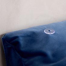 "As Is" Concierge Collection Full/Queen Headboard Pillow w/2 Neck P...