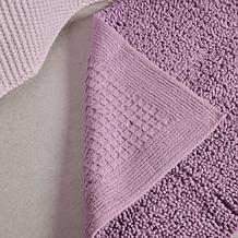 "As Is" Concierge Collection Shower Curtain & Bath Mat Set