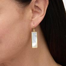 "As Is" Connie C. Carroll Jewlry Winsley Mother-of-Pearl Drop Earrings