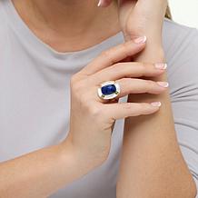"As Is" Connie Craig Carroll Jewelry Hailey Mother-of-Pearl & Gem Ring