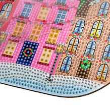 "As Is" Craft Buddy Crystal Art Snow Globe Wooden Decoration