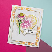 "As Is" Crafter's Companion Art Elements Stamp, Die and Stencil Set