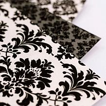 "As Is" Crafter's Companion Flocked Damask 12" x 12" Paper Pad - 24...