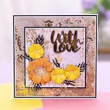 "As Is" Crafter's Companion Gold Textured 12" x 12" Paper Pad - 36 ...