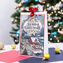 "As Is" Crafter's Companion Night Before Christmas 12" x 12" Paper ...