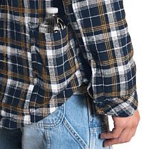 "As Is" Dallas Cowboys Officially Licensed NFL Men's Plaid Shirt Jcket