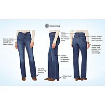 "As Is" Democracy "Ab"solution® High-Rise Itty Bitty More Bootcut Jean