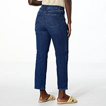 "As Is" Democracy "Ab"solution® Straight Leg Denim Ankle Jean