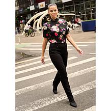 "As Is" DG2 by Diane Gilman Coolmax® Shaper Stretch Denim Straight ...