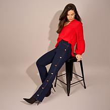 "As Is" DG2 by Diane Gilman Legacy Stretch Side Seam Button Baby Bo...