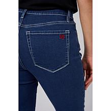 "As Is" DG2 by Diane Gilman New Classic Stretch 5-Pocket Pedal Push...