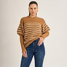 "As Is" DG2 by Diane Gilman New Classic Stretch Denim Seamed Straig...