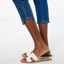 "As Is" DG2 by Diane Gilman New Classic Stretch Denim Skinny Crop Jean