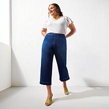 "As Is" DG2 by Diane Gilman New Classic Stretch Denim Straight Leg ...