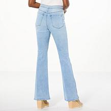 "As Is" DG2 by Diane Gilman New Classic Stretch Denim Tab Waistband...