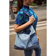 "As Is" DG2 by Diane Gilman Patchwork Bucket Bag