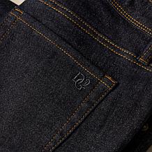 "As Is" DG2 by Diane Gilman Starlight Denim Straight-Leg Jean